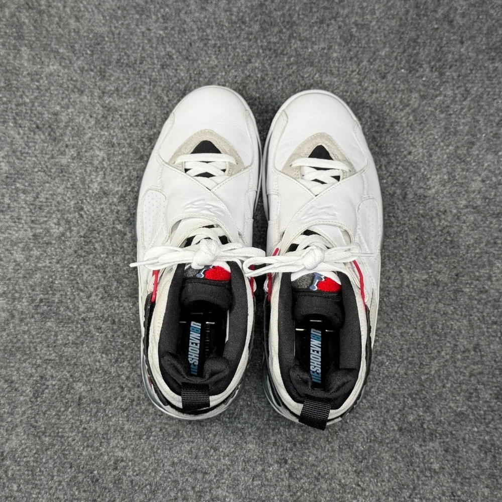 Jordan 8 Retro Shoes Men's 8‎ Bugs Bunny White Grey Red Athletic Sneakers